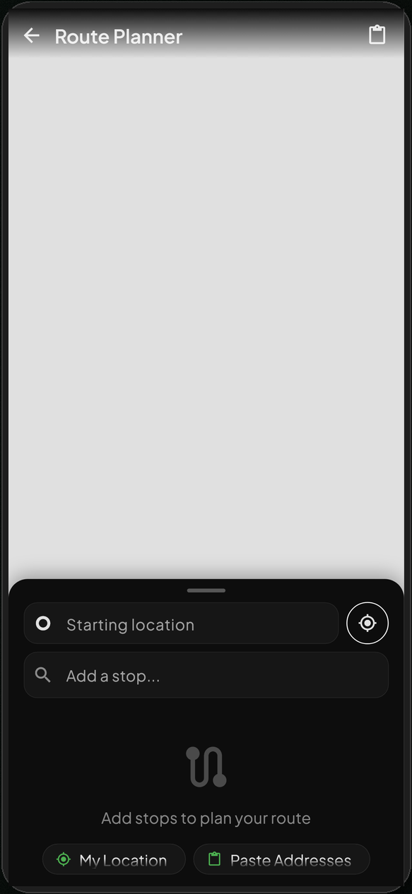 Multi-stop route planner